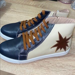 Rockstar Ivory High Tops